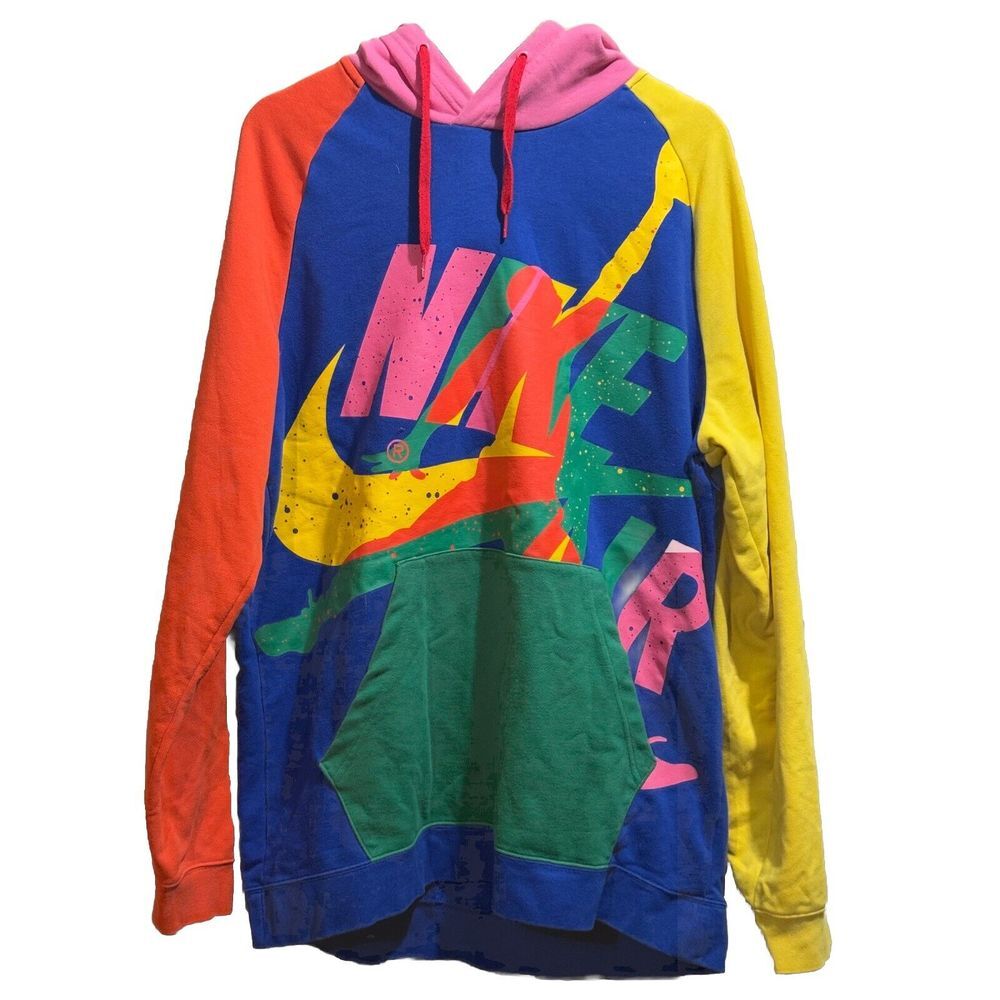 Jordan Multicolor Hoodie with Logo - Picture 4 of 4